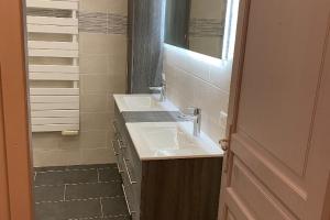 Rénovation total de deux salles de bain, et deux WC dans la région d'Evreux
